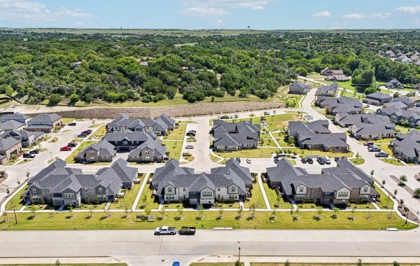 aerial view of canvas at willow park