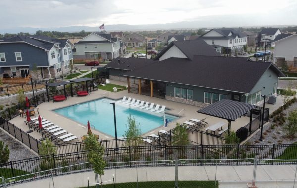 aerial view of amenities